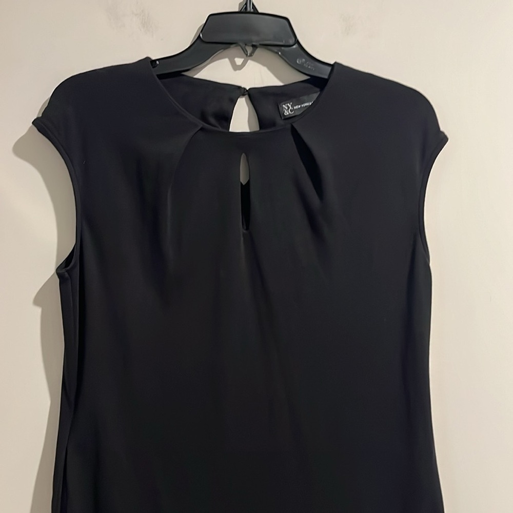 New York and Company black dress. Size small. - Picture 2 of 5